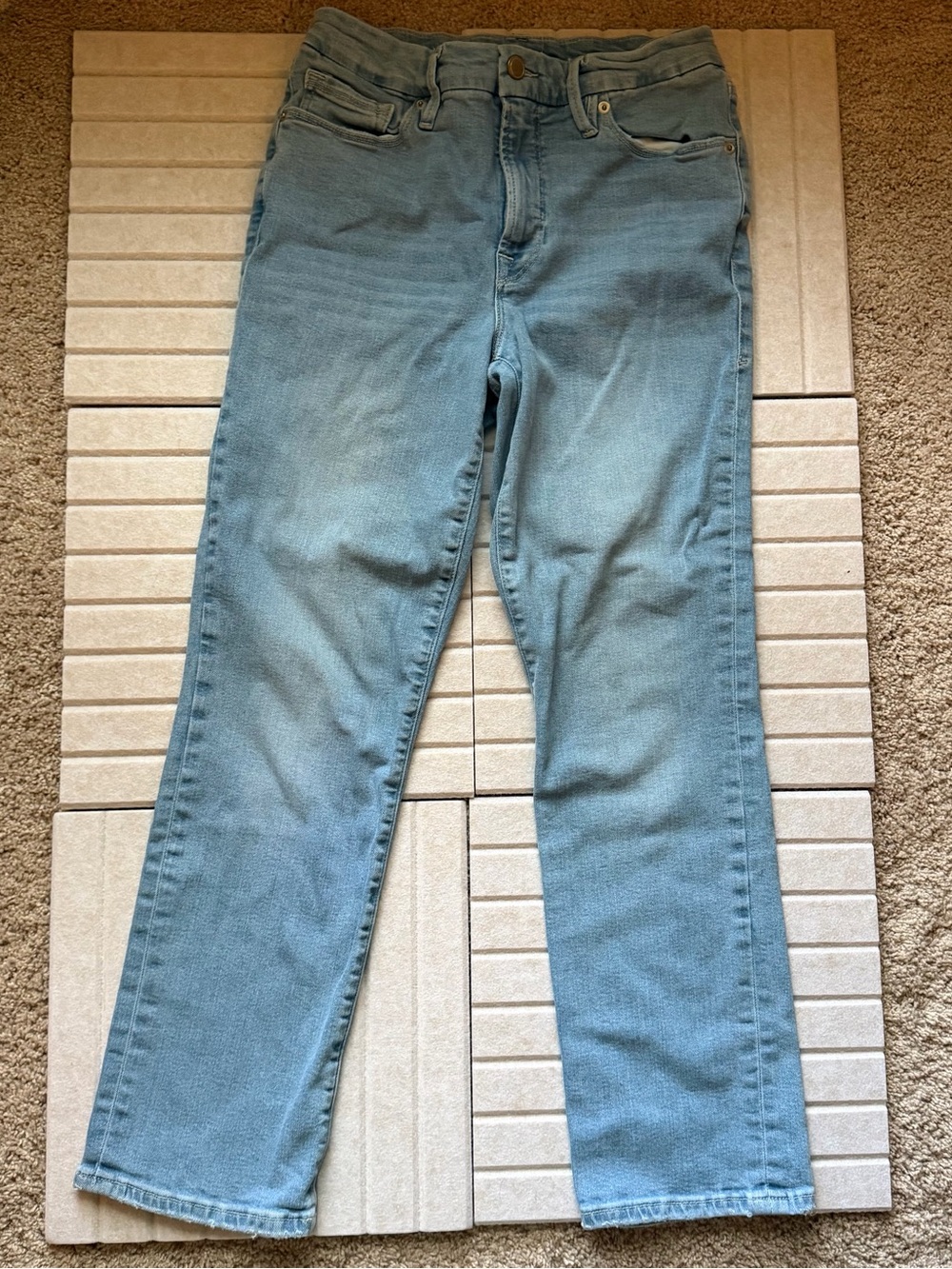 Good American Jeans - Good Straight - Indigo126 Size 8